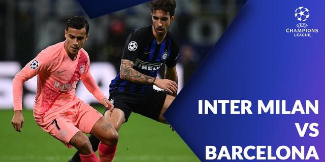 VIDEO: Inter Milan Tahan Barcelona 1-1