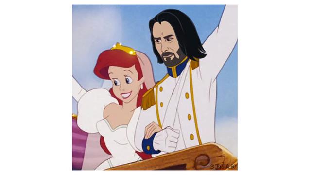 Ini Jadinya Keanu Revees Jadi Pengeran Disney, 7 Potretnya Tampan Abis