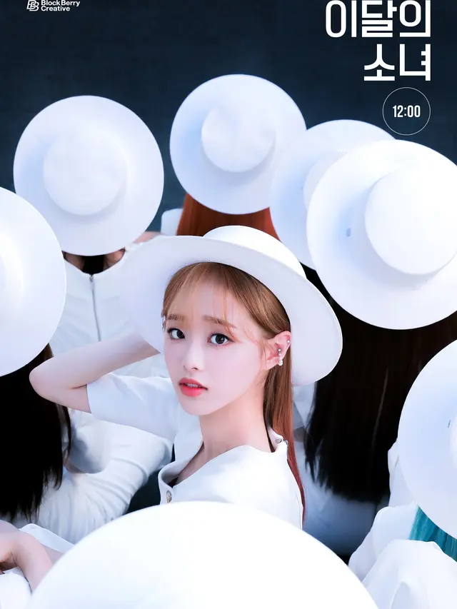 Chuu Loona. (BlockBerry Creative via Soompi)