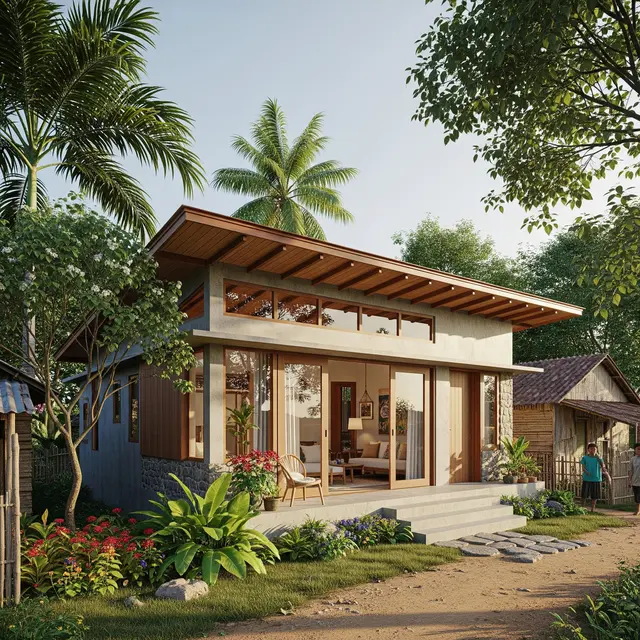 Rumah 1 Lantai Type Kecil Tapi Terlihat Mewah