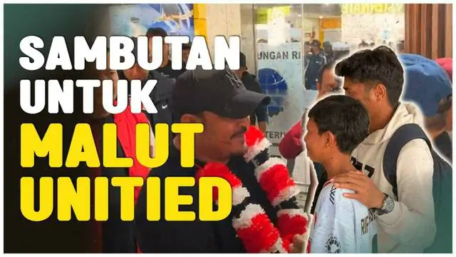 Berita Video, skuad Malut United mendapat sambutan hangat dari Maluku Utara pada Kamis (14/3/2024)