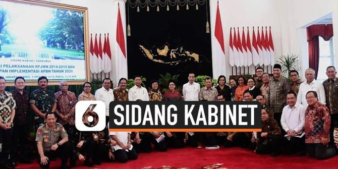 VIDEO: Sidang Kabinet Terakhir, Jokowi 'Terima Kasih Semua Menteri'