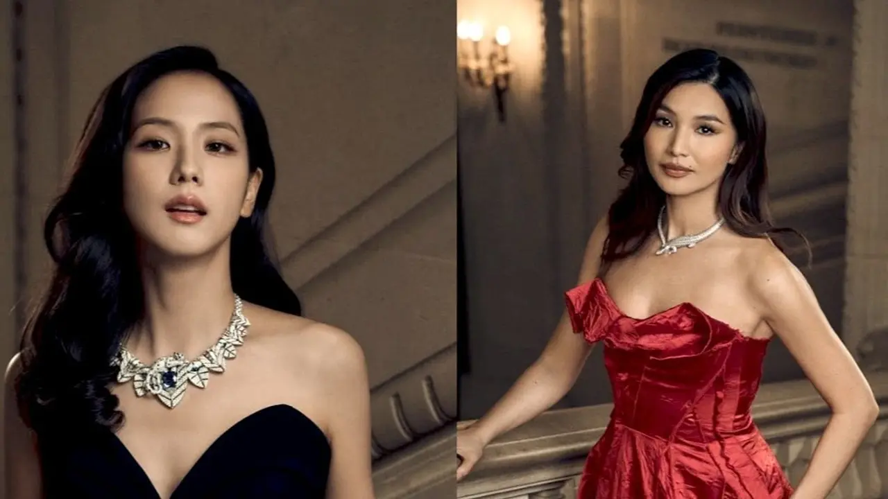 Adu Gaya Artis Pakai Perhiasan Cartier di Grand Diner du Louvre, Jisoo BLACKPINK hingga Gemma Chan