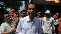 Capres yang diusung PDIP, Joko Widodo (Jokowi) pagi tadi berada di Provinsi Banten untuk melakukan kampanye legislatif, Jumat (28/3/2014) (Liputan6.com/Herman Zakharia)