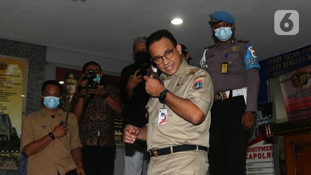FOTO: Anies Baswedan Penuhi Undangan Klarifikasi Polda Metro Jaya