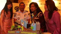 GrabTaxi merayakan hari jadinya yang pertama sejak diluncurkan di Indonesia.
