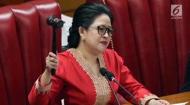 Tok, Puan Maharani Resmi Jadi Ketua DPR 2019-2024