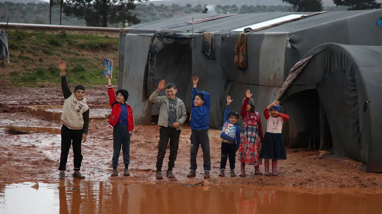 Miris, Banjir Genangi Kamp Pengungsian Suriah