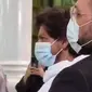 Shah Rukh Khan umrah. (Foto: Twitter @teamsrkfc)