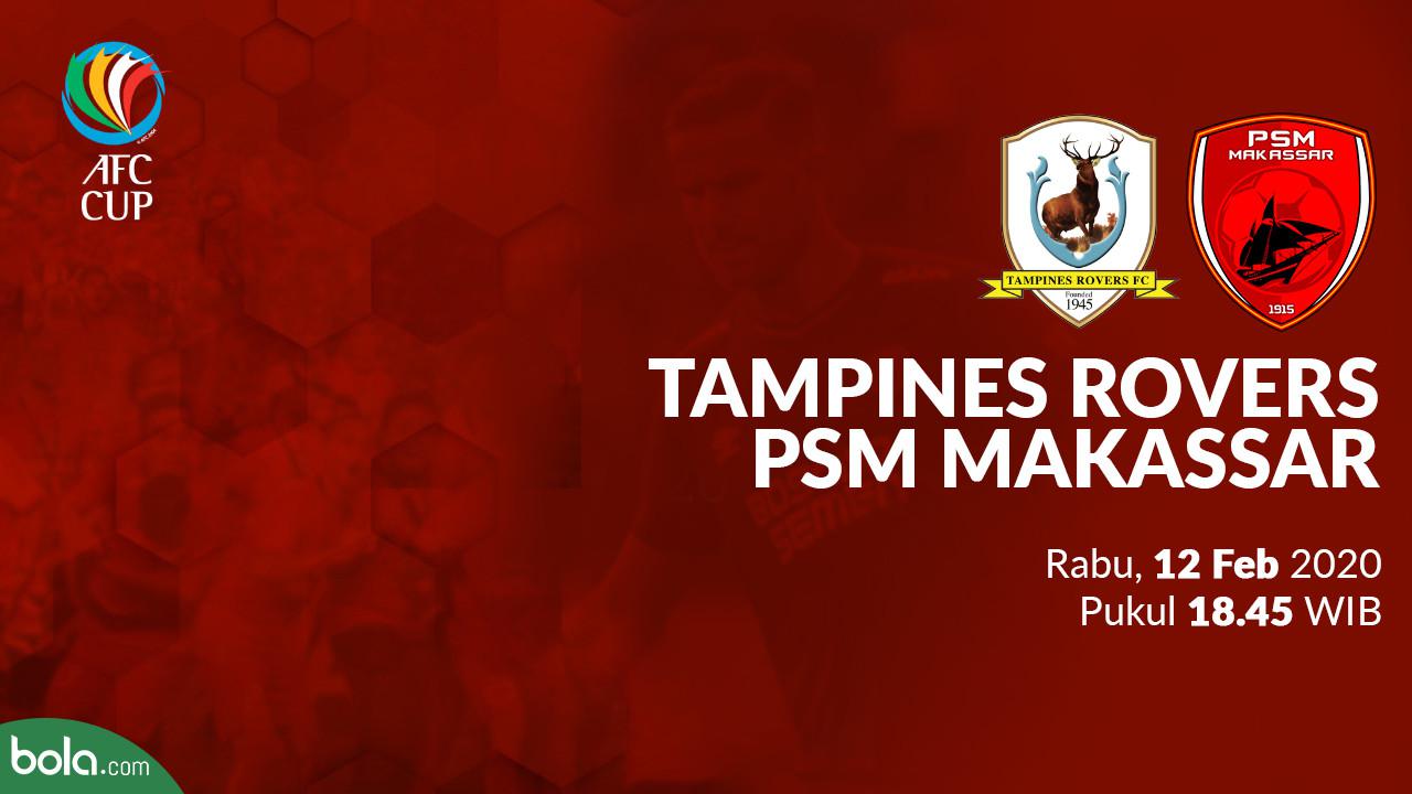 Tampines Rovers vs PSM Makassar