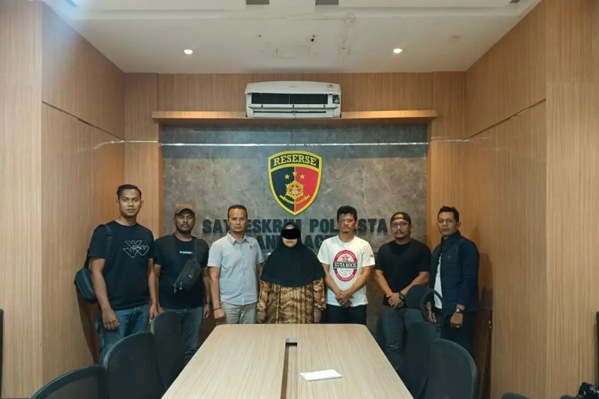 Emak-Emak di Banda Aceh Diduga Gelapkan Mobil Rental Lalu Tukar dengan Sabu