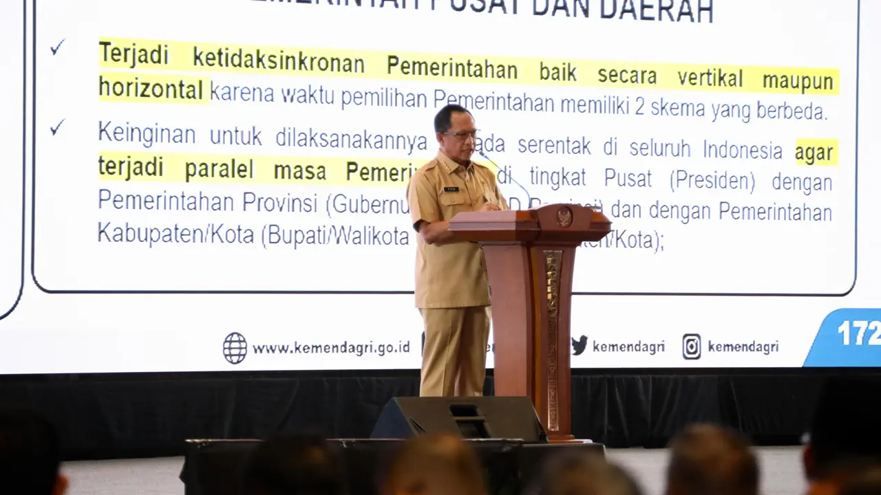 Menteri Dalam Negeri (Mendagri) Muhammad Tito Karnavian