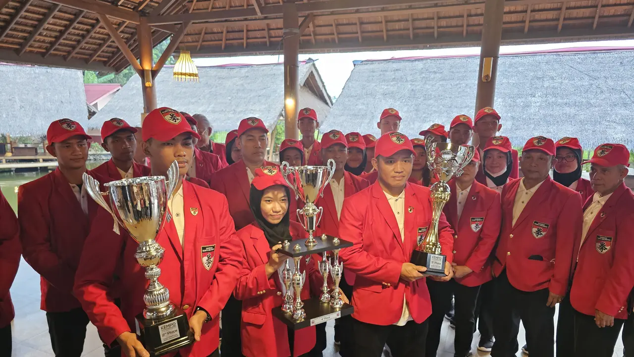 Indonesia Gondol 5 Emas di Kejuaraan Dunia Kempo 2023