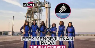 Katy Perry dan beberapa perempuan terpilih berhasil menembus stratosfer dalam misi luar angkasa bersejarah. Namun tahukah Sahabat Fimela, tubuh manusia sebenarnya mengalami banyak perubahan ekstrem saat berada di luar angkasa? Yuk simak apa yang sebenarnya terjadi pada tubuh astronot di ruang hampa tanpa gravitasi dalam video berikut! #fimelaupdate #fimelahariini #fmlmmd