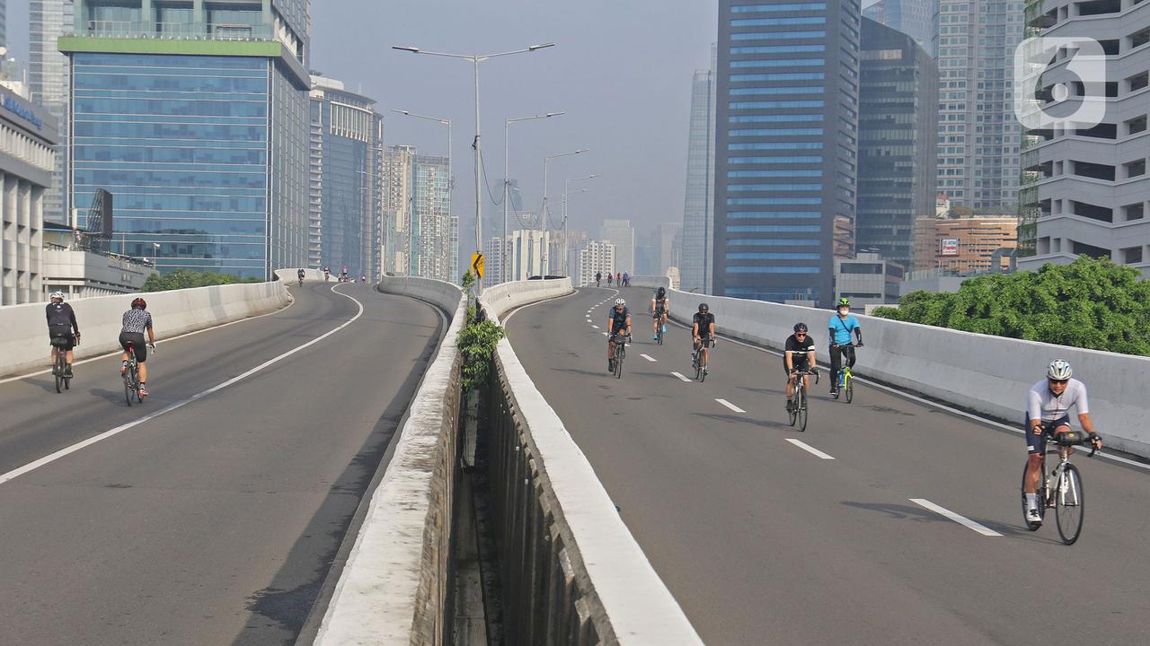 Uji Coba Kedua Road Bike JLNT Kampung Melayu-Tanah Abang