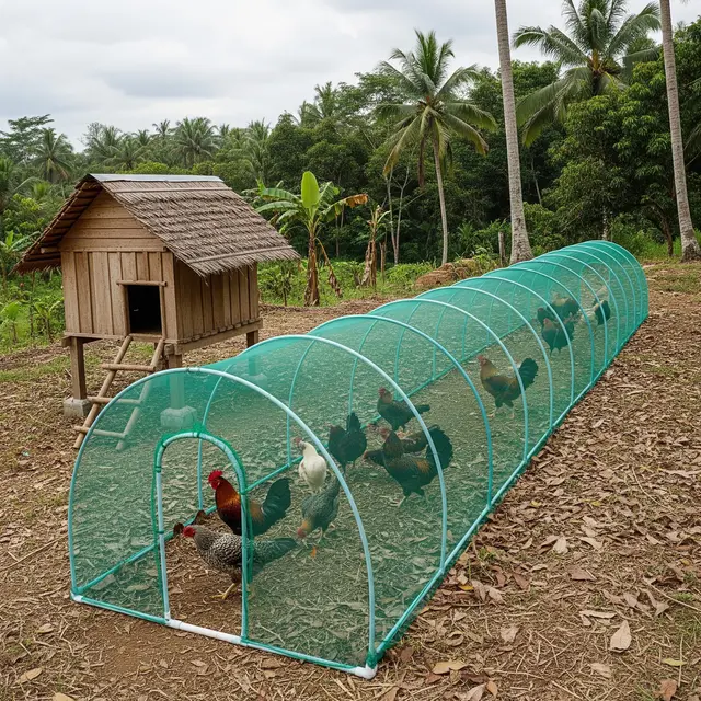 9 Kandang Ayam Model Terowongan, Produktivitas Optimal Peternakan Modern
