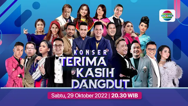 Live Streaming Konser Terima Kasih Dangdut Indosiar