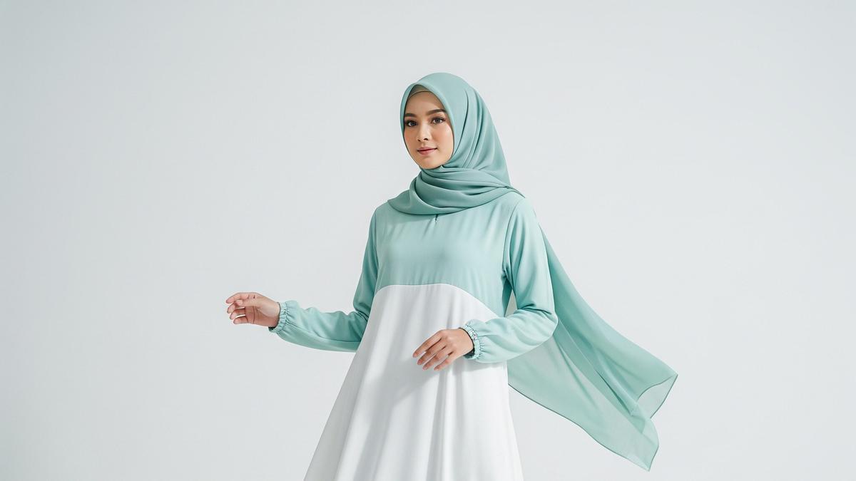 Tren Warna Busana Muslimah 2025: Perpaduan Netral, Hijau Sage, dan Nuansa Pastel