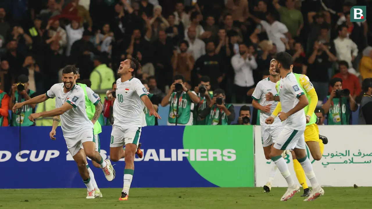 Irak menang 5-0 di kandang Filipina dalam Kualifikasi Piala Dunia 2026