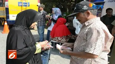 Antusias tukar uang di Solo, Jawa Tengah, meningkat, Bank Indonesia tambah persediaan uang.