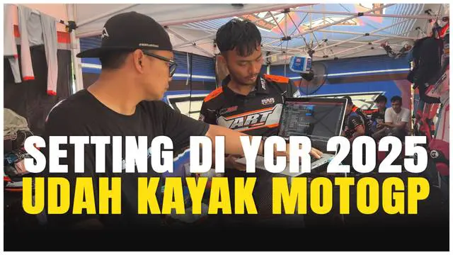 VIDEO: Balap Motor Zaman Now, Setting Motor di Yamaha Cup Race 2025 Pakai Laptop!