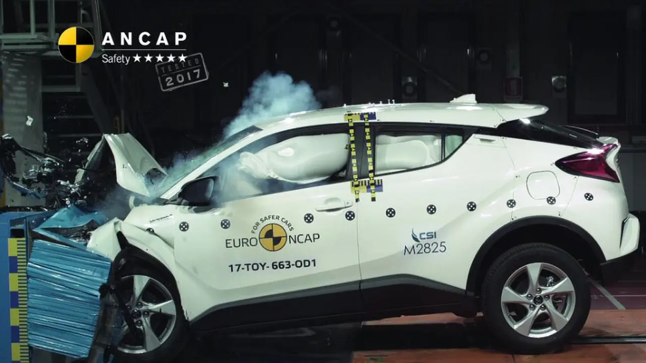 Toyota C-HR Tes ANCAP