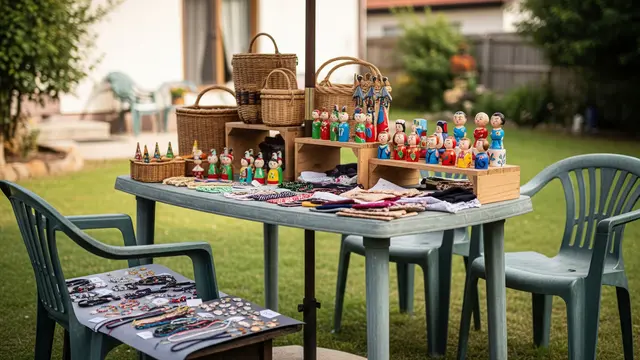 Usaha Rumahan Cukup Pakai Meja dan Kursi Plastik/Gemini AI