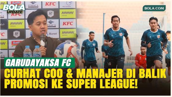Jejak Cepat Garudayaksa FC, Dari PSKC Cimahi ke Super League Musim Depan