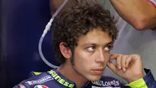 Juara dunia sembilan kali itu akhirnya muncul ke hadapan publik dengan seragam tim barunya Petronas Yamaha SRT. (AFP/Karim Jaafar)