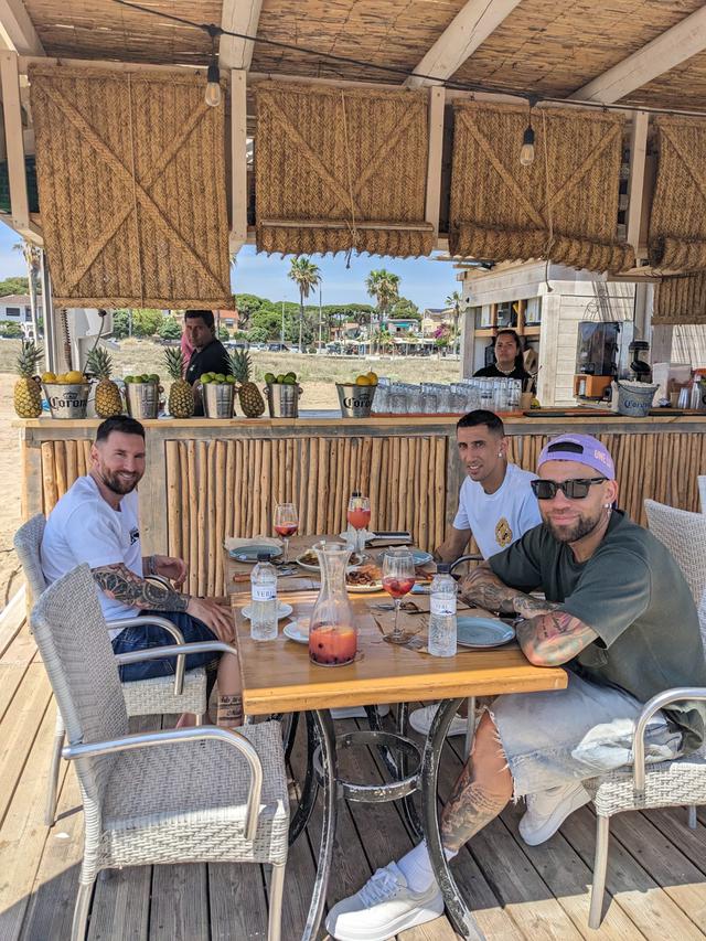 Messi, Otamendi, Di Maria