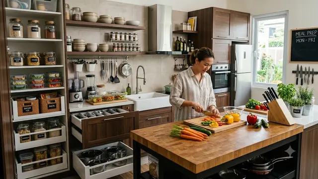Desain Dapur yang Memudahkan Aktivitas Meal Prep/AI Generated