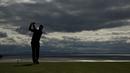 Raphael Jacquelin saat tampil di final round Turnamen Golf Aberdeen Asset Management Scottish Open di Gullane Golf Club, East Lothian, Skotlandia. (12/7/2015). (Action Images via Reuters/Lee Smith Livepic)