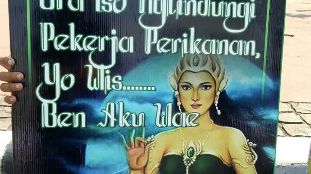 Poster Nyi Roro Kidul di Hari Buruh 2018