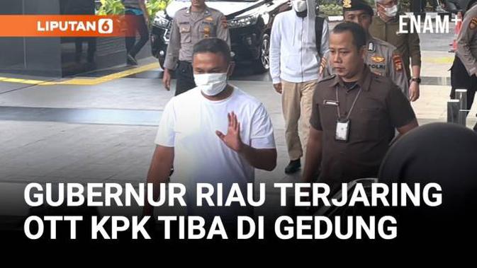 Gubernur Riau Abdul Wahid Terjaring OTT KPK