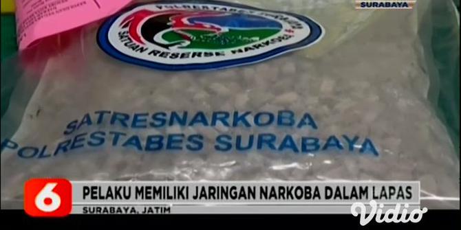 VIDEO: Akhir Perjalanan Pengedar Besar Narkoba di Surabaya