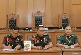 Majelis Hakim Pengadilan Militer II-08 Jakarta (AntaraNews)