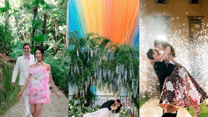 Pernikahan Mewah Crazy Rich Becca Bloom Habiskan Rp100 Milyar Disebut Low-Key Wedding, Apa Itu?