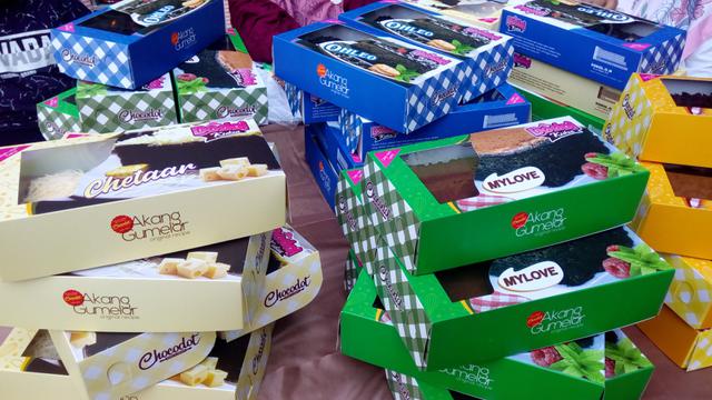 Ragam dodol kukus buat cipta PT Tama Cokelat Indonesia asal Garut yang siap memanjakan belanjaan lebaran anda