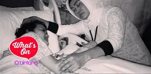 Keadaan Julia Perez saat hilang ingatan.