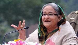 Perdana Menteri Bangladesh Sheikh Hasina. (AFP)