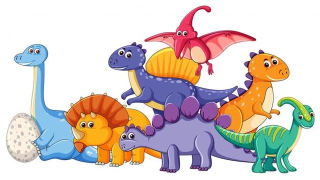 Ilustrasi dinosaurus
