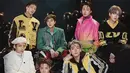 GQ Korea dan Vogue Korea pagi ini (21/12) memberikan beberapa potret member BTS yang mengenakan pakaian Louis Vuitton. BTS sendiri merupakan  brand ambassador dari brand fashion high end tersebut. Berikut penampilan masing-masing anggota BTS bertema Colurfull. Dok. GQ Korea