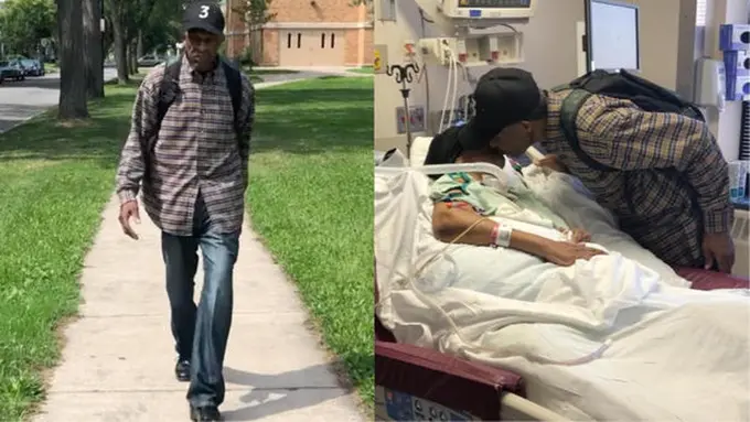 [Bintang] Berjalan Kaki Sejauh 10 Km untuk Menemui Istrinya, Pria 99 Tahun Ini Buktikan kalau Cinta Sejati Benar-benar Ada