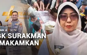 Tangis Bersahutan di Pemakaman ABK Surakman