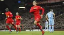 Roberto Firmino mencetak satu gol saat The Reds melawan Stoke City pada laga Boxing Day Premier League di Anfield, (26/12/2016). (Reuters/Darren Staples) 