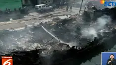 Proses pembersihan dan lokalisir sisa kebarakaran diperkirakan memakan waktu hingga dua minggu.