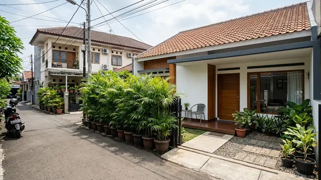 Palem Bambu untuk Teras Rumah yang Berhadapan dengan Tetangga