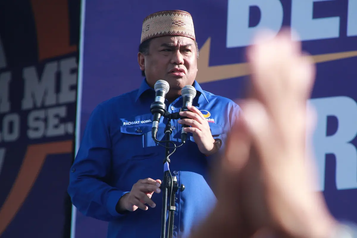 Surya Paloh Hadiri Kampanye Rapat Umum Terbuka Perdana di Gorontalo