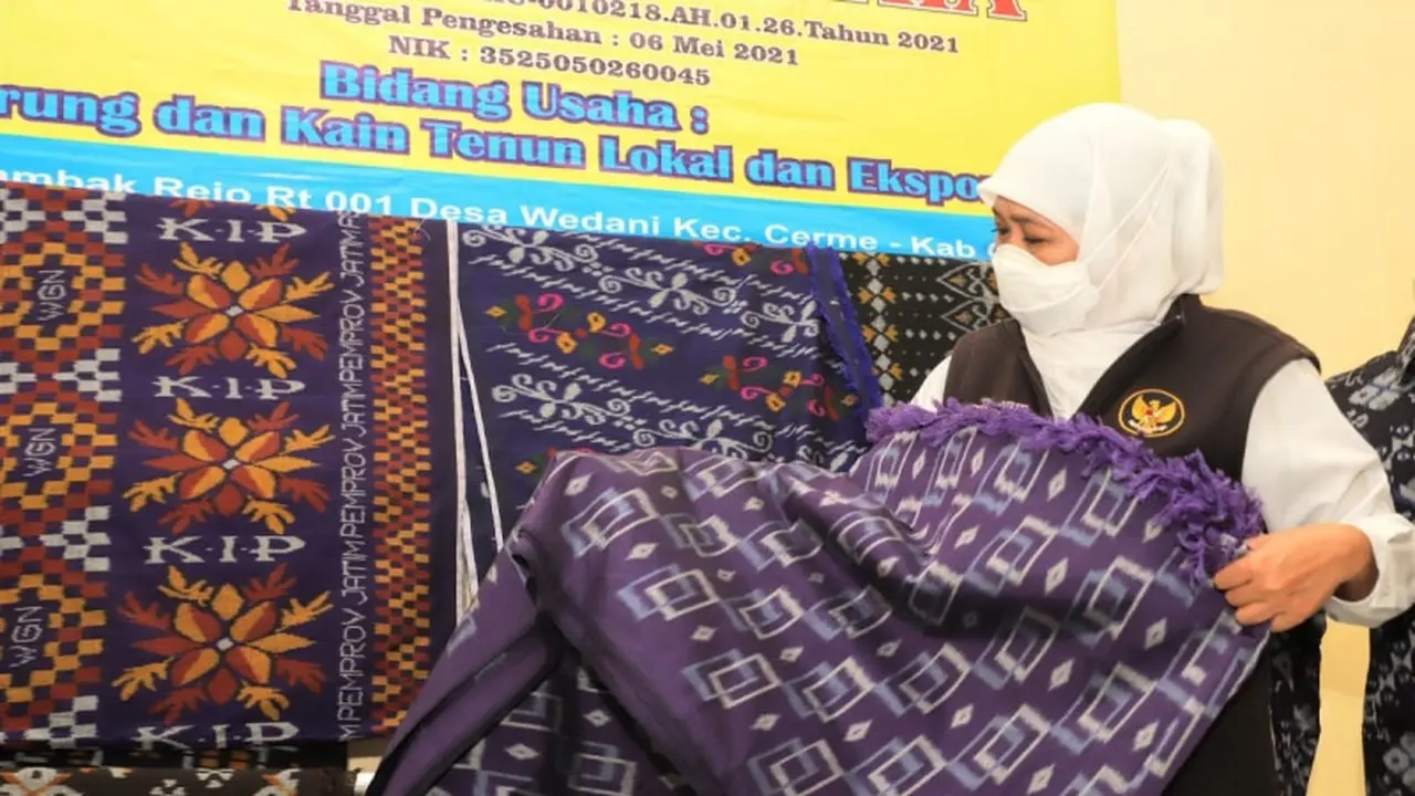 Sentra tenun Desa Wedani. Liputan6.com/ ist)