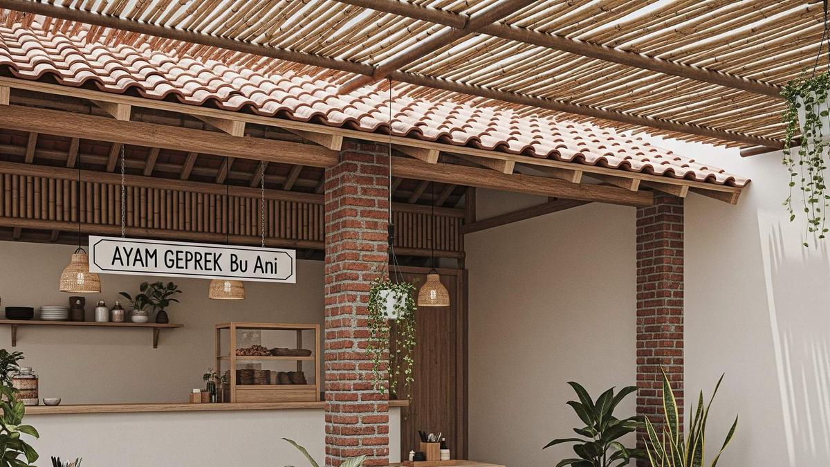 7 Desain Warung Ayam Geprek Minimalis, Konsep Estetik &amp; Higienis untuk Bisnis Kuliner